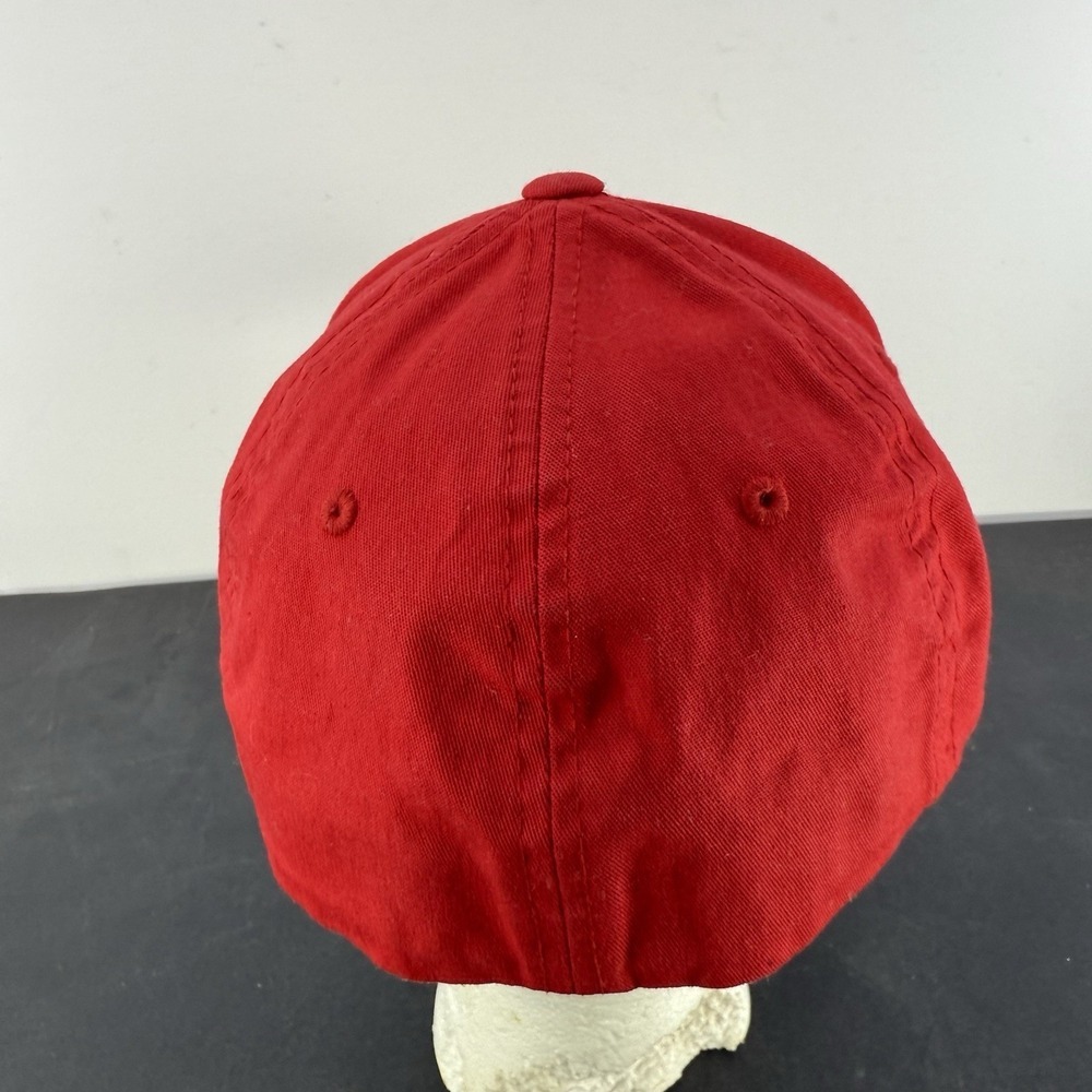 Pixar's Turning Red Logo Hat Exclusive Flexfit Embroidered Hat Small Medium - Picture 3 of 7